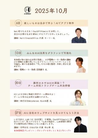 【毎週月曜はAIで世界が広がる日】生成AIを実践的に学