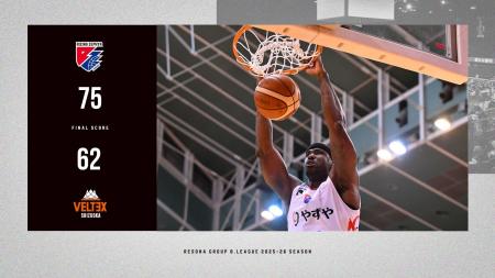 B2福岡｜2025-26シーズン開幕戦　見事勝利を飾り、白