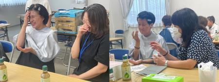 ファンケルが視覚障がい者向けのメイクセミナーを「川