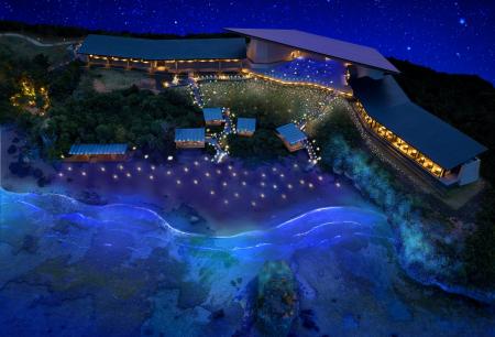 【バンタカフェ】あたたかな冬の沖縄で、星空とイルミ