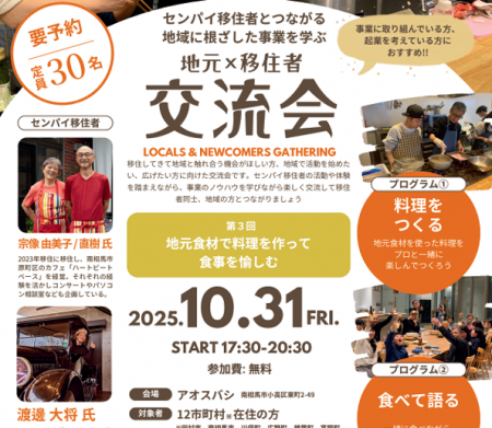 令和７年度福島12市町村つながりづくりのプログラムが