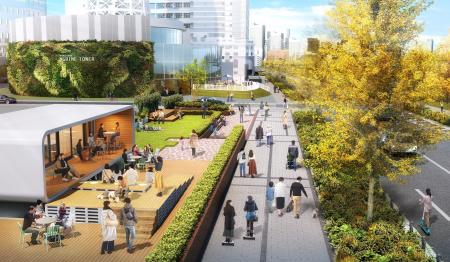 「ＪＰ ＢＡＹＳＩＤＥ ＨＵＢ」がメルパルク横浜跡地