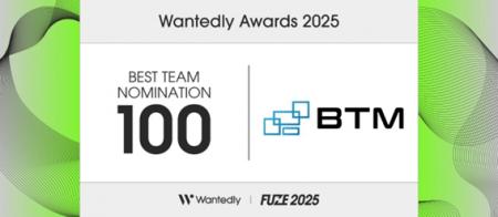 BTM　「Wantedly Awards 2025」において約40,000社の