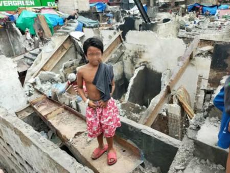 フィリピン・トンド地区大火災 被災者支援のための緊