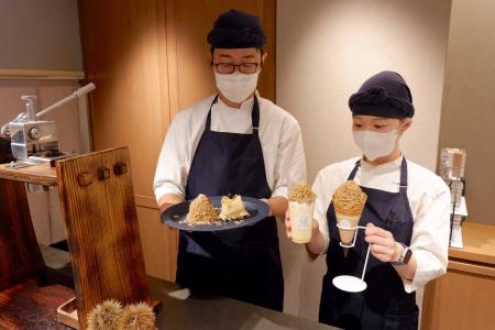 進化する栗スイーツ！熱海の「和栗菓子 kiito -生糸-