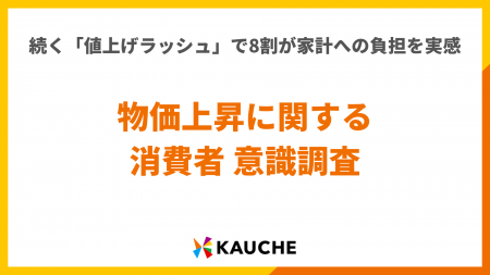【全国1,053人調査】続く「値上げラッシュ」で8割が家