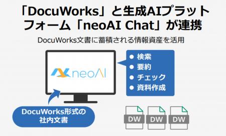 neoAI、「neoAI Chat」と富士フイルムビジネスイノベ
