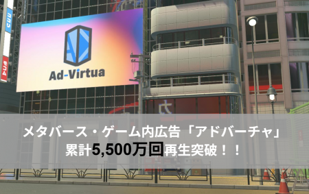 「アドバーチャ」（メタバース・ゲーム内広告）による