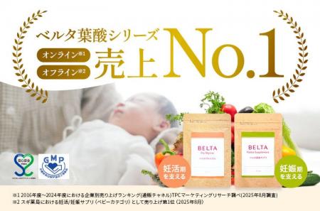 妊活・妊娠期を支える「ベルタ葉酸シリーズ」オンライ