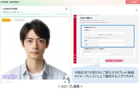 全国のドコモショップでAI ロールプレイングシステム