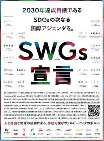 Well-being Initiative参画企業、SWGs宣言を共同発表