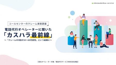 【調査結果】コールセンターのクレーム対応実態調査　