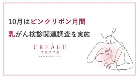【クレアージュ・10月のピンクリボン月間に関する調査