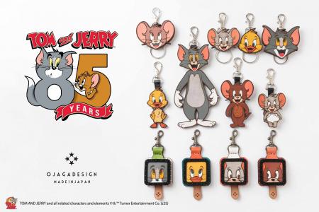 [トムとジェリー85周年記念] ハンドメイドレザーブラ