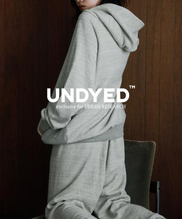UNDYED × URBAN RESEARCH 無染色オーガニックコットン