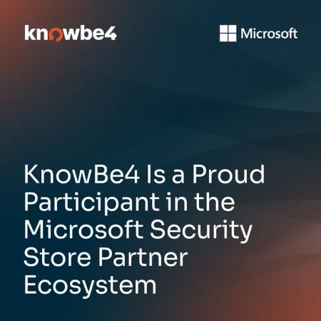 KnowBe4、Microsoft Security Storeのパートナーエコ