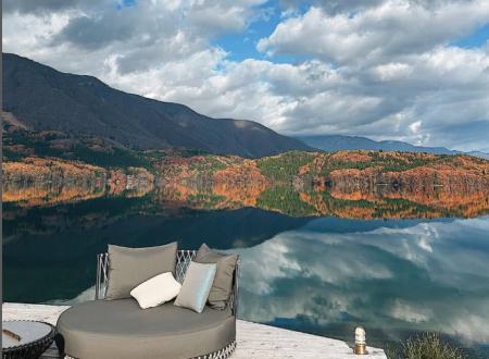 「ao LAKESIDE CAFE」＆「Hakuba Zekkei Sauna “ao”」