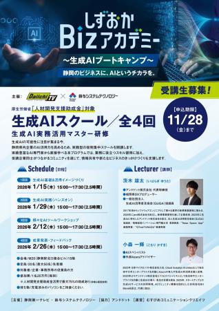 静岡の企業にAIの力を！4社合同でしずおかBizアutf-8