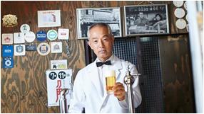 『ビールスタンド重富』 のオーナー・重富 寛さんが2