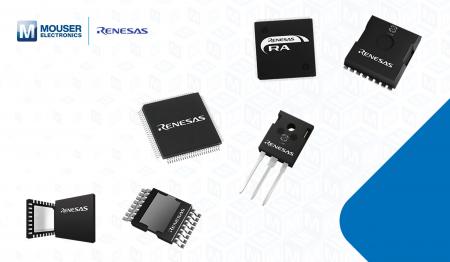 マウザー、Renesas Electronicsの最新製品を含むライ