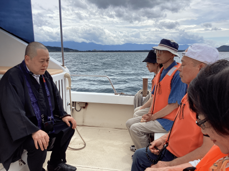 海洋葬の海で再び故人を偲び心をつなぐ！新しい供養文