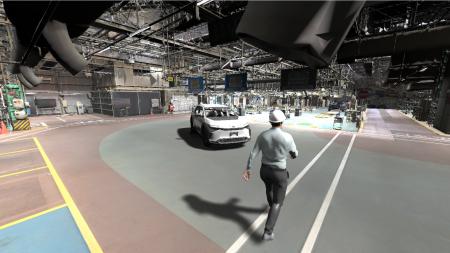 トヨタ自動車とアイクリスタル、３Dデジタルツイン上