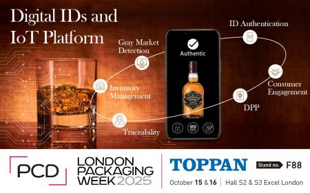 TOPPANデジタル、ロンドンで開催される高級包材展示会