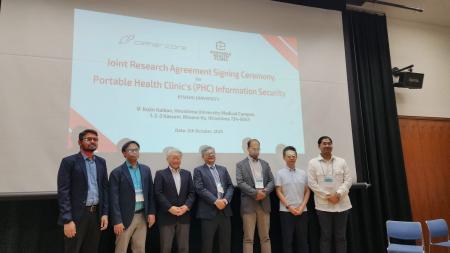 サイファ・コア、九州大学と共同研究契約を正式に締結