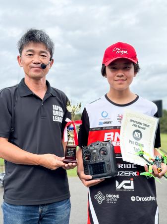 FPVドローンレーサー山本悠貴選手が、2025 ジャパン・