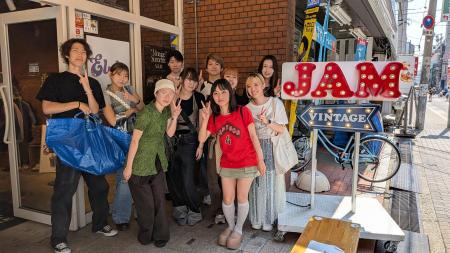 古着屋ＪＡＭ ×モード学園　産学連携プロジェクト始動
