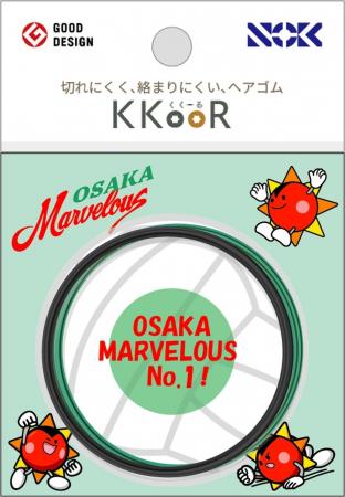NOK、ヘアゴム「KKOOR」×大阪マーヴェラス コラボモデ