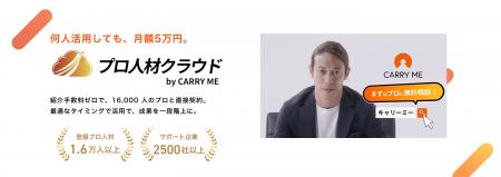 何人活用しても、月額5万円。プロ人材と直接つながる