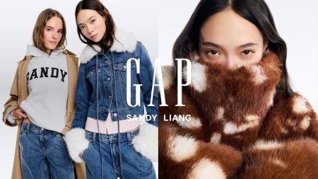 GapとSandy Liangがコラボレーションを発表　ガーリー