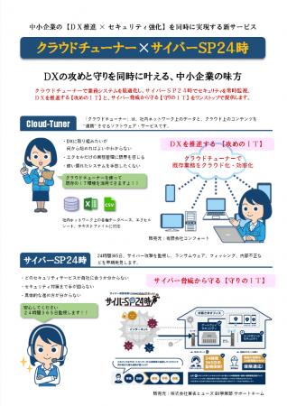 中小企業のDXを「攻め」と「守り」の両面で支援！