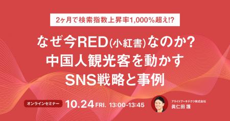 【10/24開催】2ヶ月で検索指数上昇率1,000%超え！？な