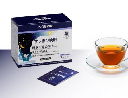 【ノエビア】睡眠の質の向上をサポートする機能性表示