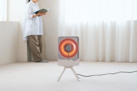 【消費電力の”2倍”のあたたかさ】シロカ、節電しなが