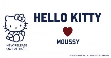 MOUSSY（マウジー）「ハローキティ」とのコラボレーシ
