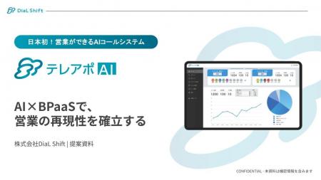 株式会社DiaL Shift「AIコール×Bpaas（セールス代行）