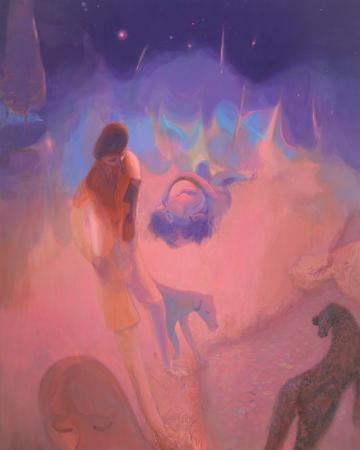 幻想的な記憶の断片と再会する──小田川史弥 個展「Som