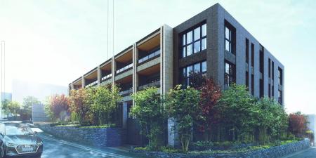 【低層階は戸建て感覚で暮らせるテラス付きメゾネット