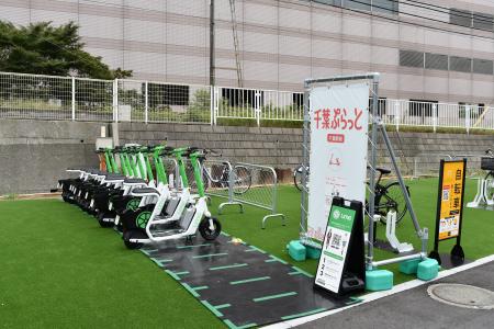 千葉駅に「Limeラクモ」が登場、JR東日本主導のモビリ