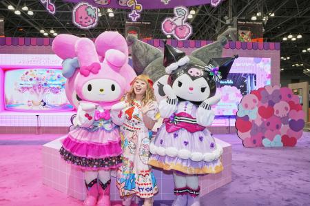 MY MELODY (ハート) KUROMI GAME PLAZA「ニューヨーク