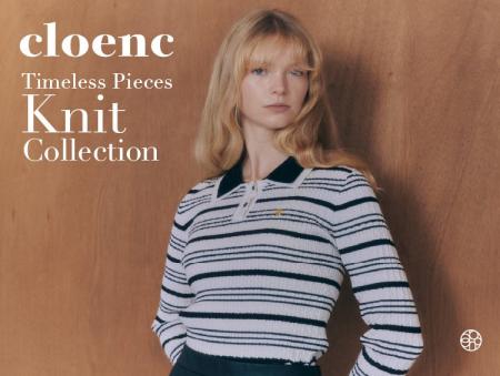 【cloenc】『2025Autumn Timeless Pieces Knit Collec