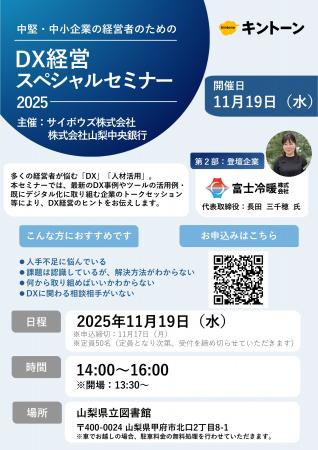 サイボウズ株式会社との「中堅・中小企業の経営者のた