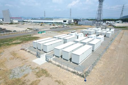 系統用蓄電池を設置した「姫路蓄電所」の運転を開始