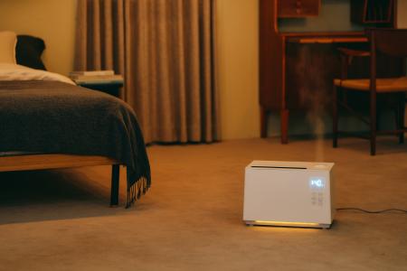 【省エネの”超音波式”に”加熱”をプラスで衛生的】シロ