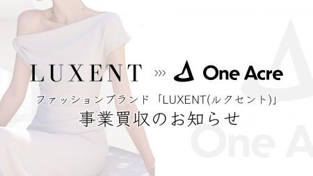 株式会社One Acre、女性向けファッションブランド「LU