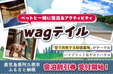 ペットと一緒に宿泊&アクティビティを楽しむ！wagテイ