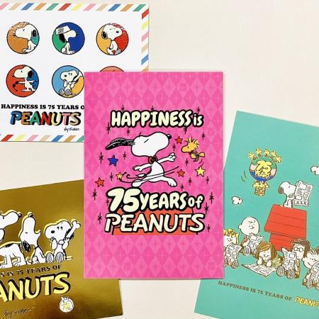 PEANUTS連載75周年記念デザイン！ 待望の新アートを加